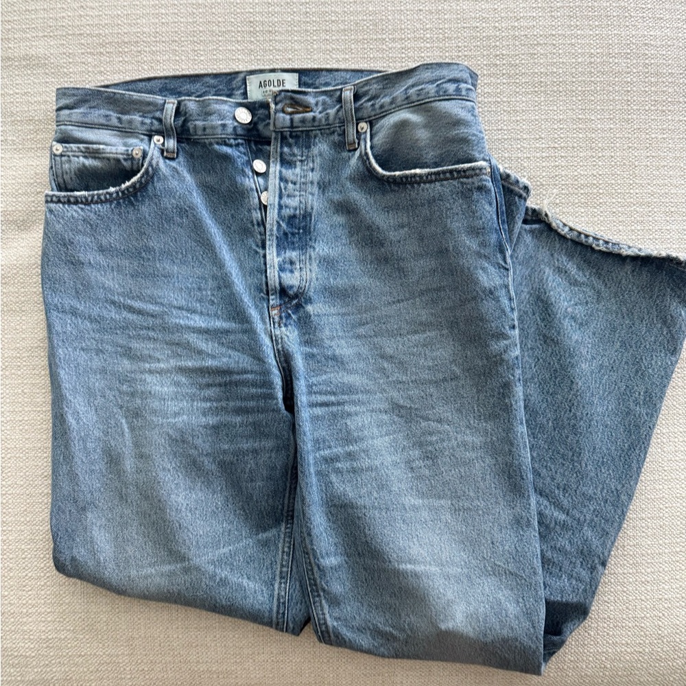 Agolde 90’s Pinch Waist High Rise Straight Jeans